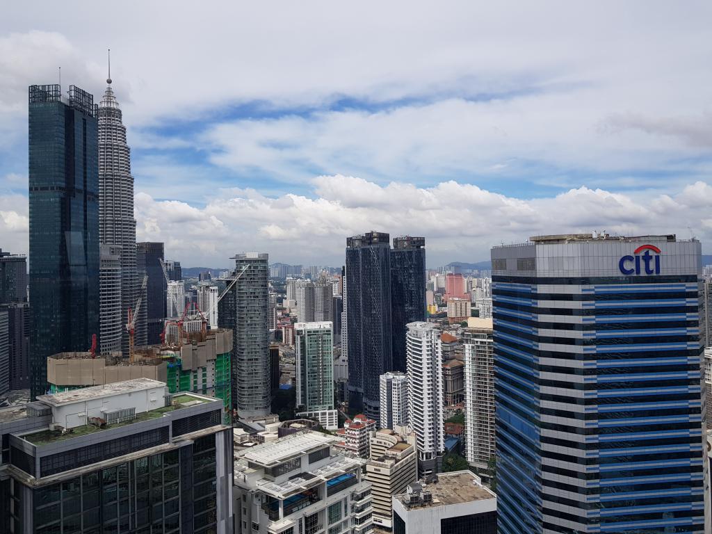 KL congested with skyscrapers 吉隆玻挤满高楼大厦