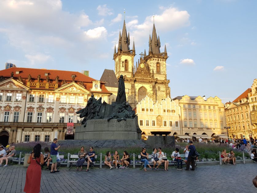 Church of Our Lady Before Tyn in the old town 古城的泰恩古教堂