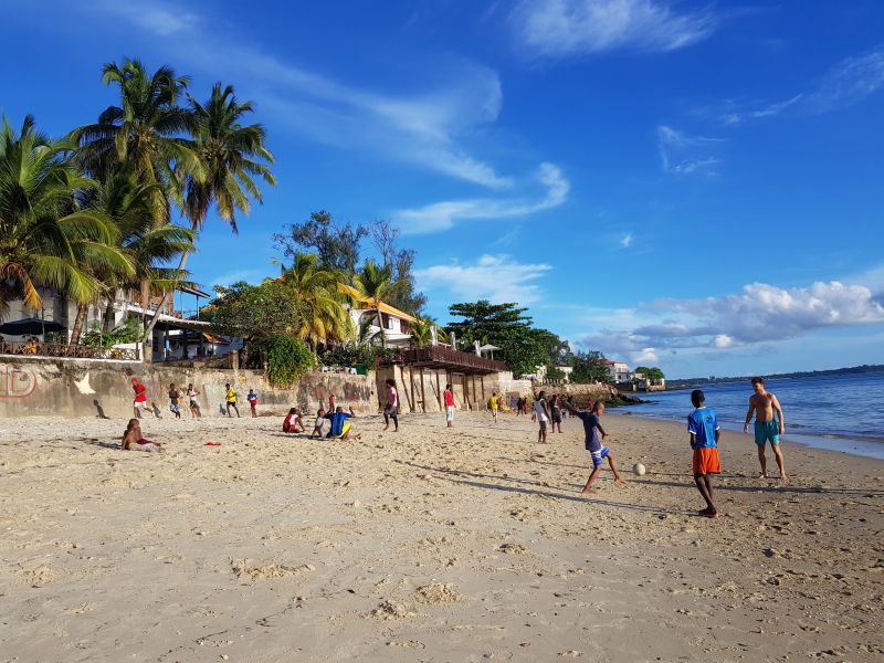 The beach of Stone Town 石城沙滩