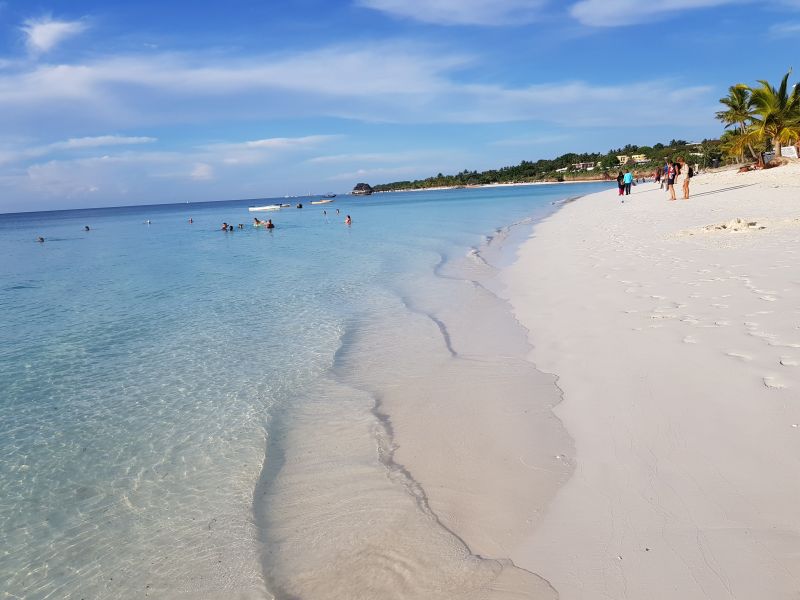 Nungwi Beach on Zanzibar island 桑給巴尔岛北的南威滩