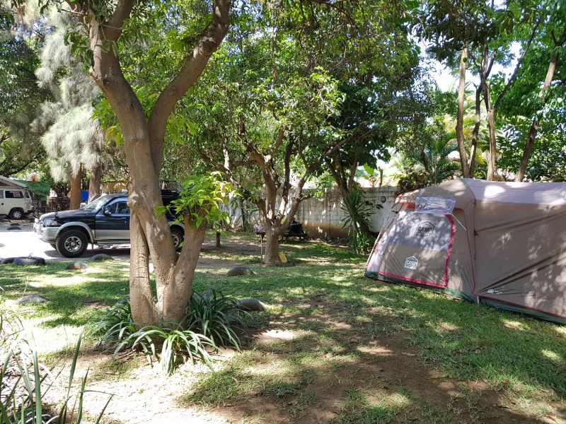 Campsite in Lilongwe 在利隆圭营地