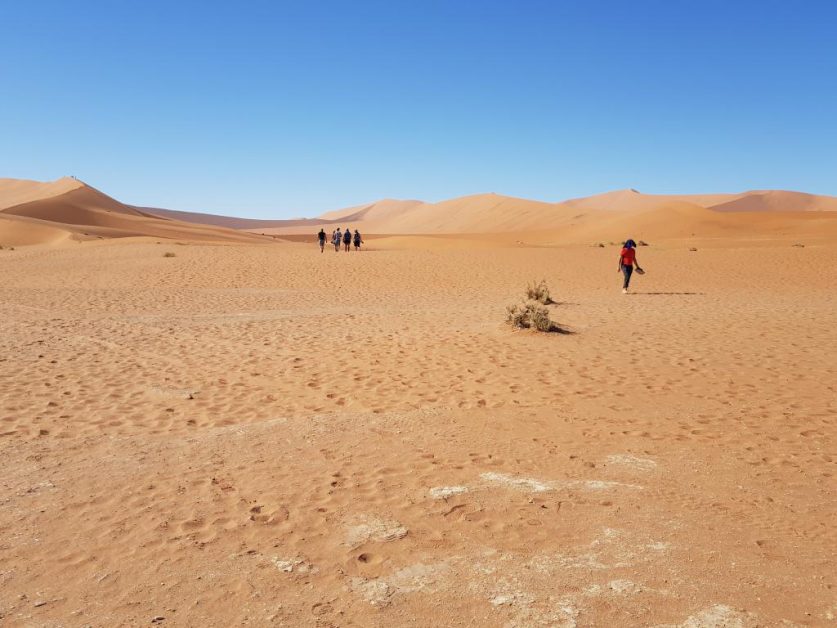 Walking toward Death Valley 走向死亡谷