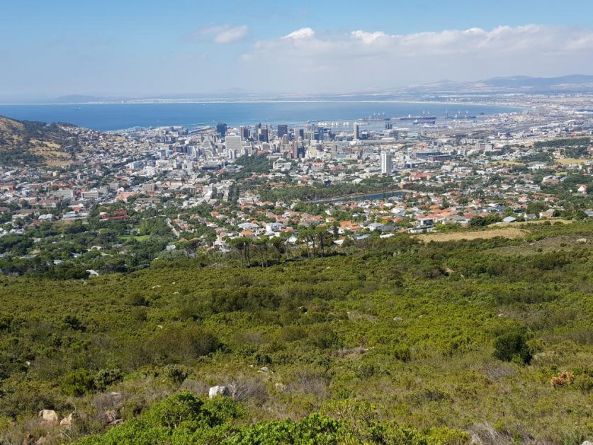 Cape Town from above 开普敦