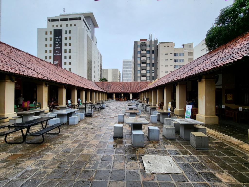 Dutch Hospital, oldest building in Colombo fort area, built in Dutch colonial era 