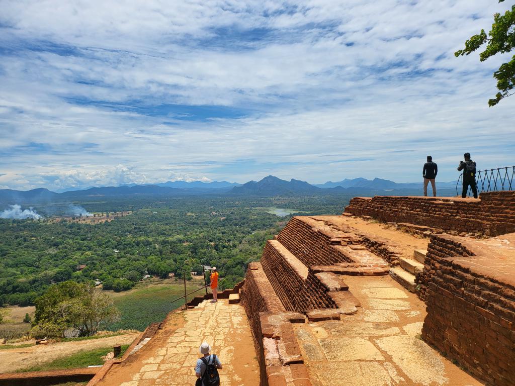 View from the Sigiriya Rock Fortress