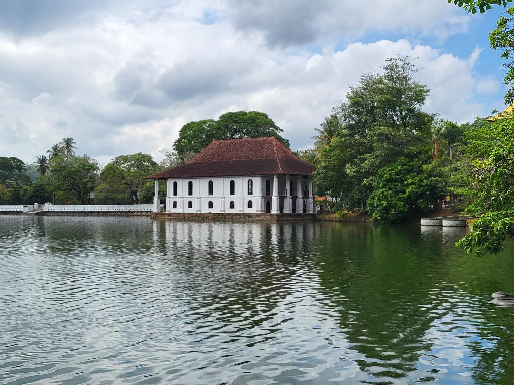 Kandy Lake in Kandy city center