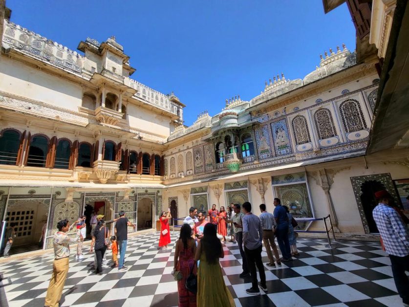 Peacock Courtyard of City Palace