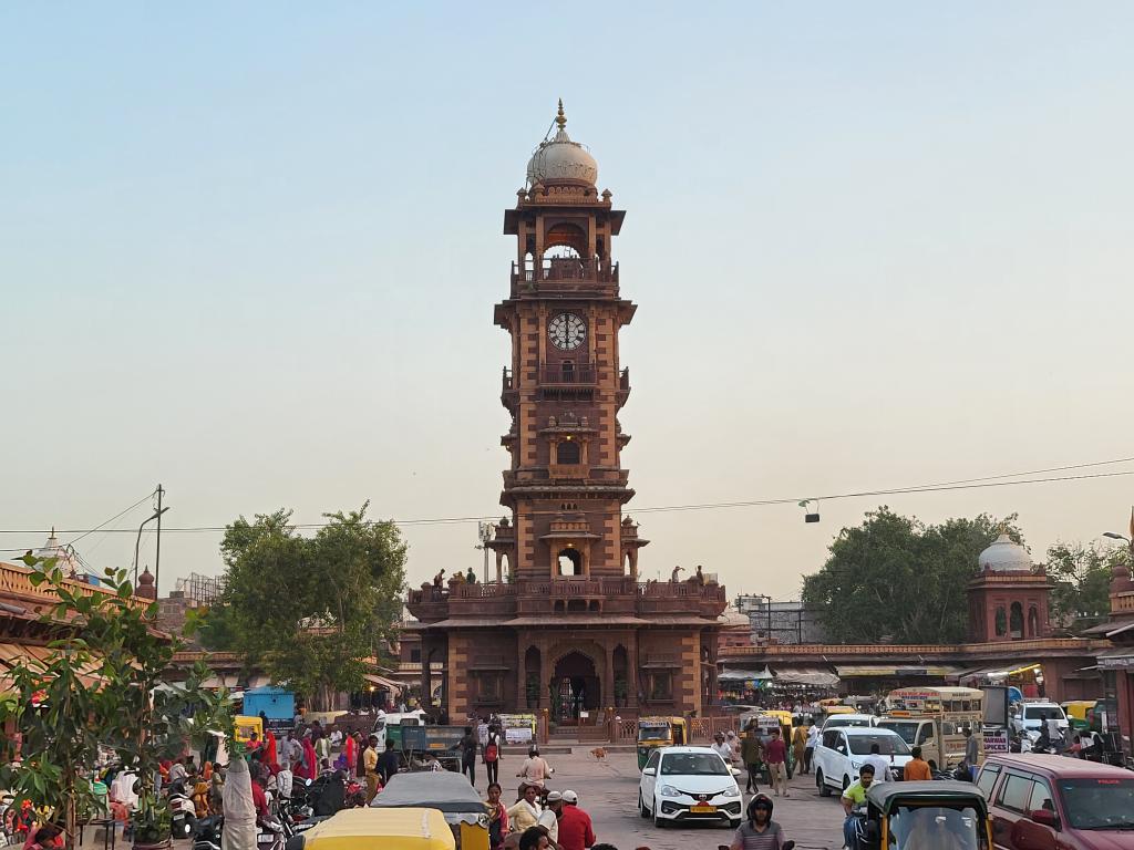 Ghanta Ghar, the iconic clock tower of Jodhpur