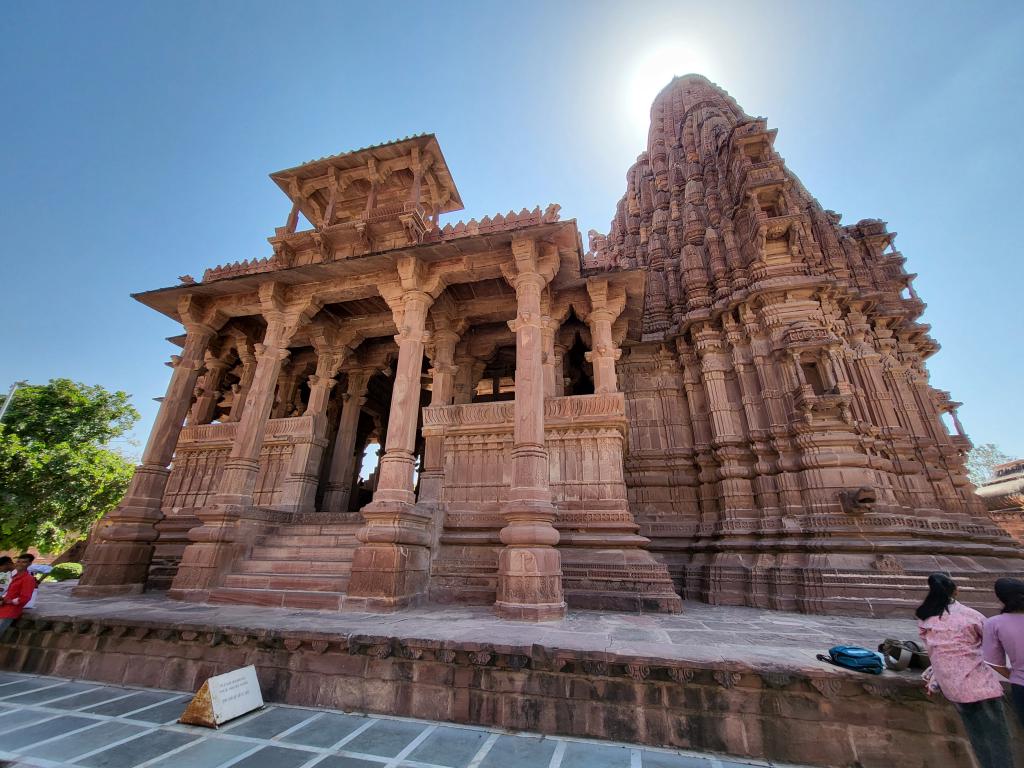 Ancient temple in Madore Garden