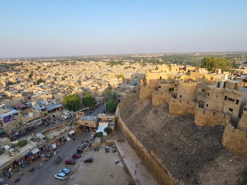 View of Jaisalmer city, from the Jaisalmer Fort