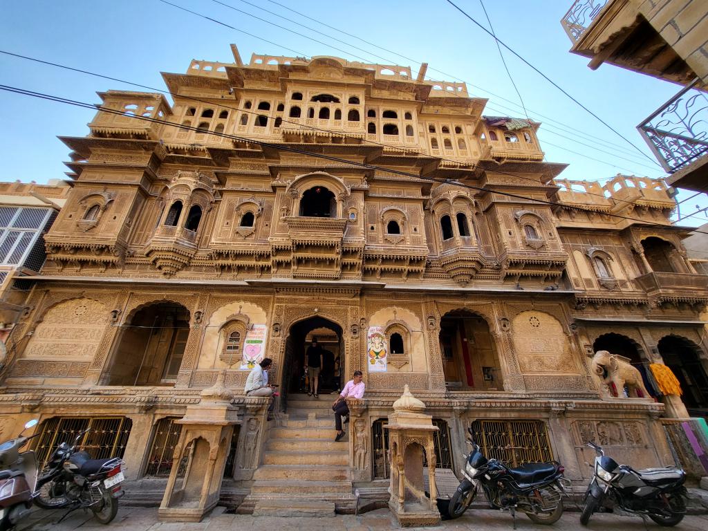 Nathmal Ji Ki Haveli, a historic mansion, built in 1885, of Rajput and Islamic style