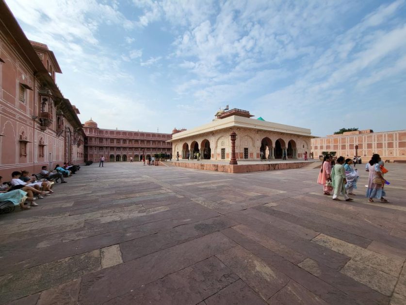 Inner courtyard of City Palace, Jaipur