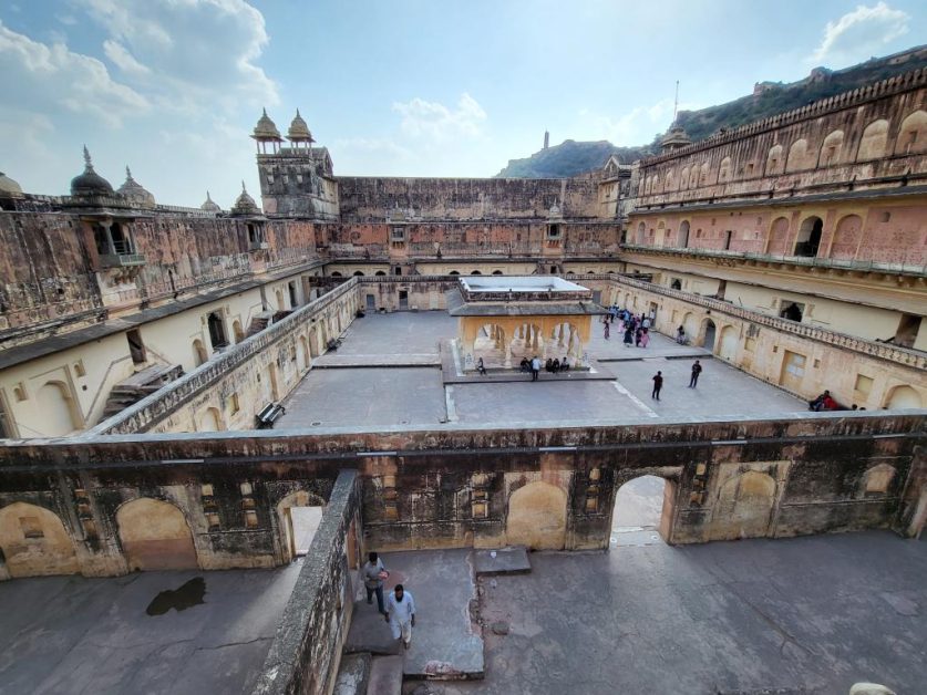 Women's quarter, in Amber Fort