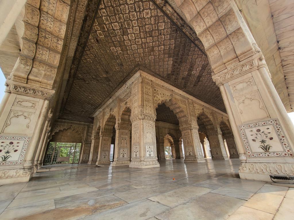 Diwan-i-Khas (Hall of Private Audiences), in the Red Fort, where the Mughal Emperor Shah Jahan received state guests