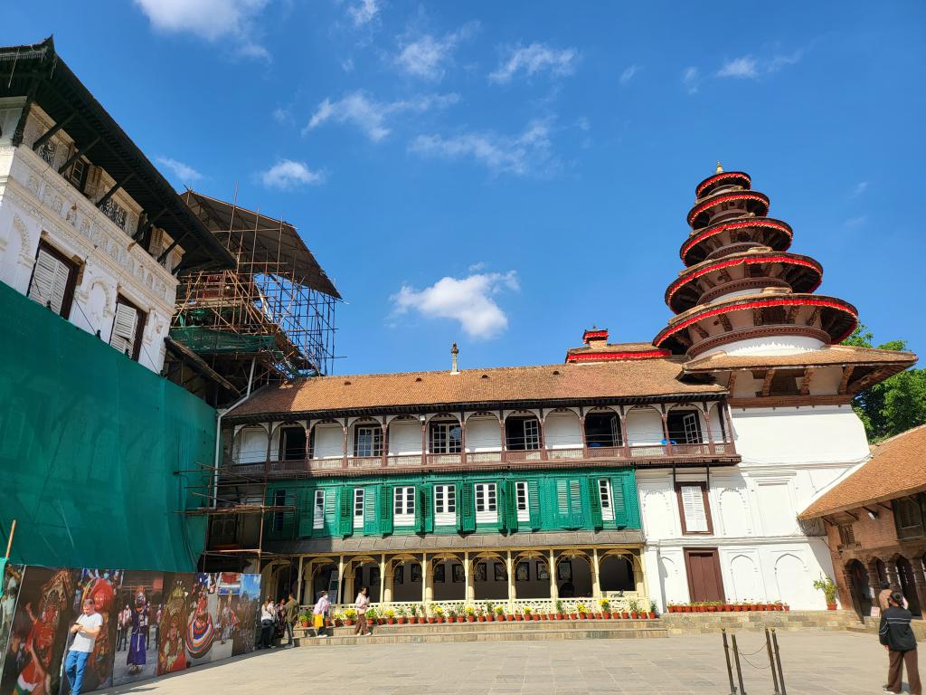 Nasal Chowk courtyard of the Hanuman Dhoka Royal Palace