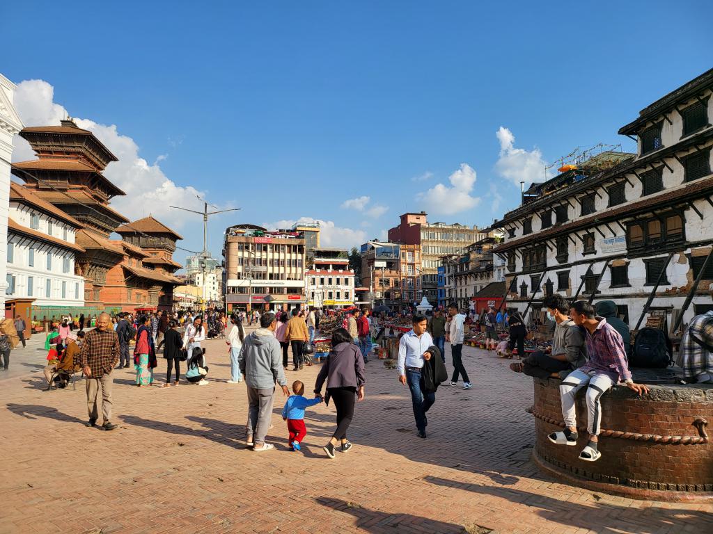 Basantapur Dabali Square, within Durbar Square