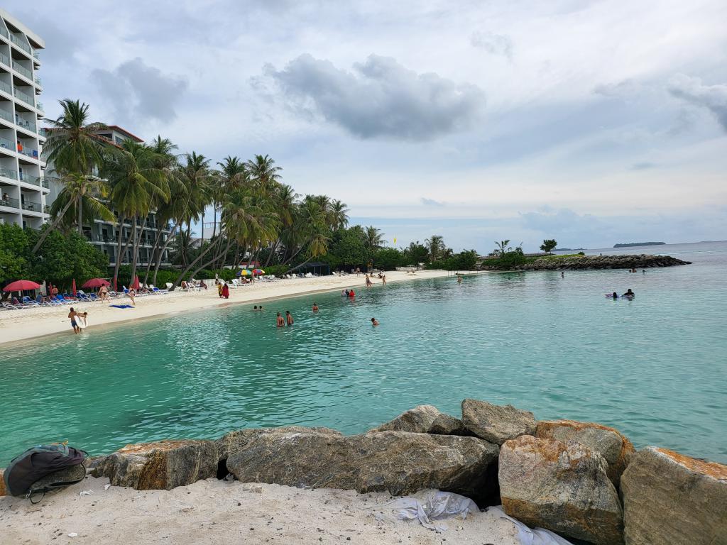 Arena Beach, a bikini beach, Maafushi