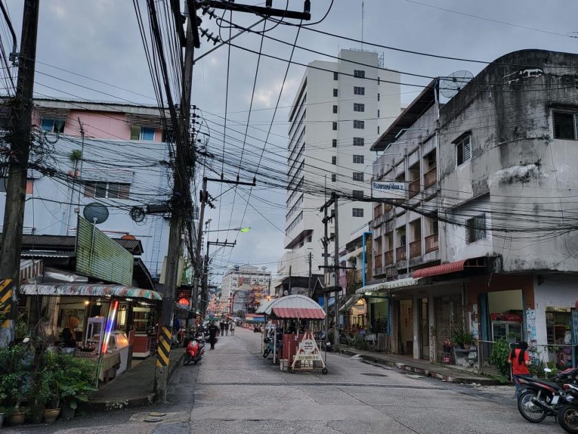 Kolok Town in the evening