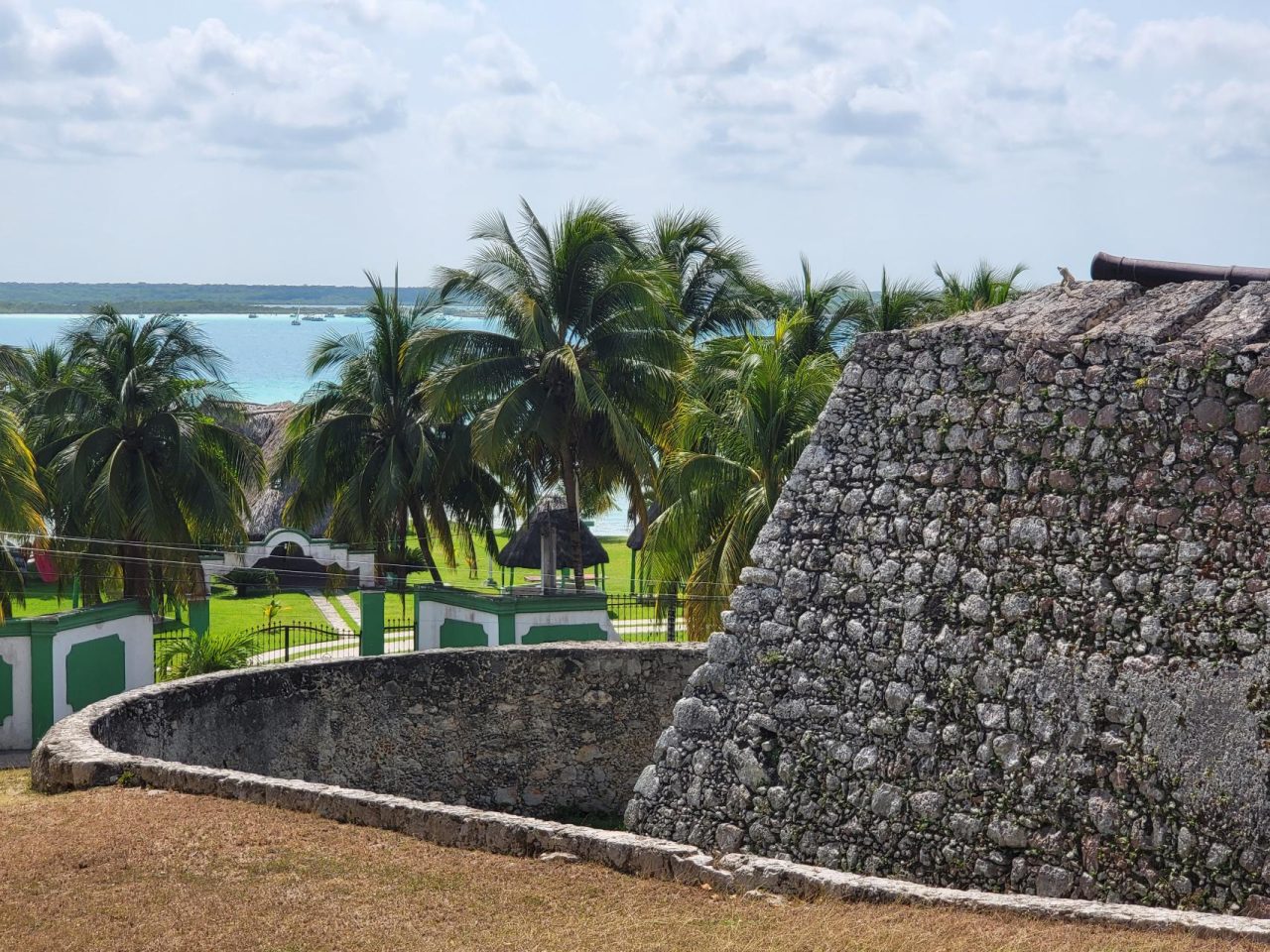 View of the lagoon from San Felipe Fort 