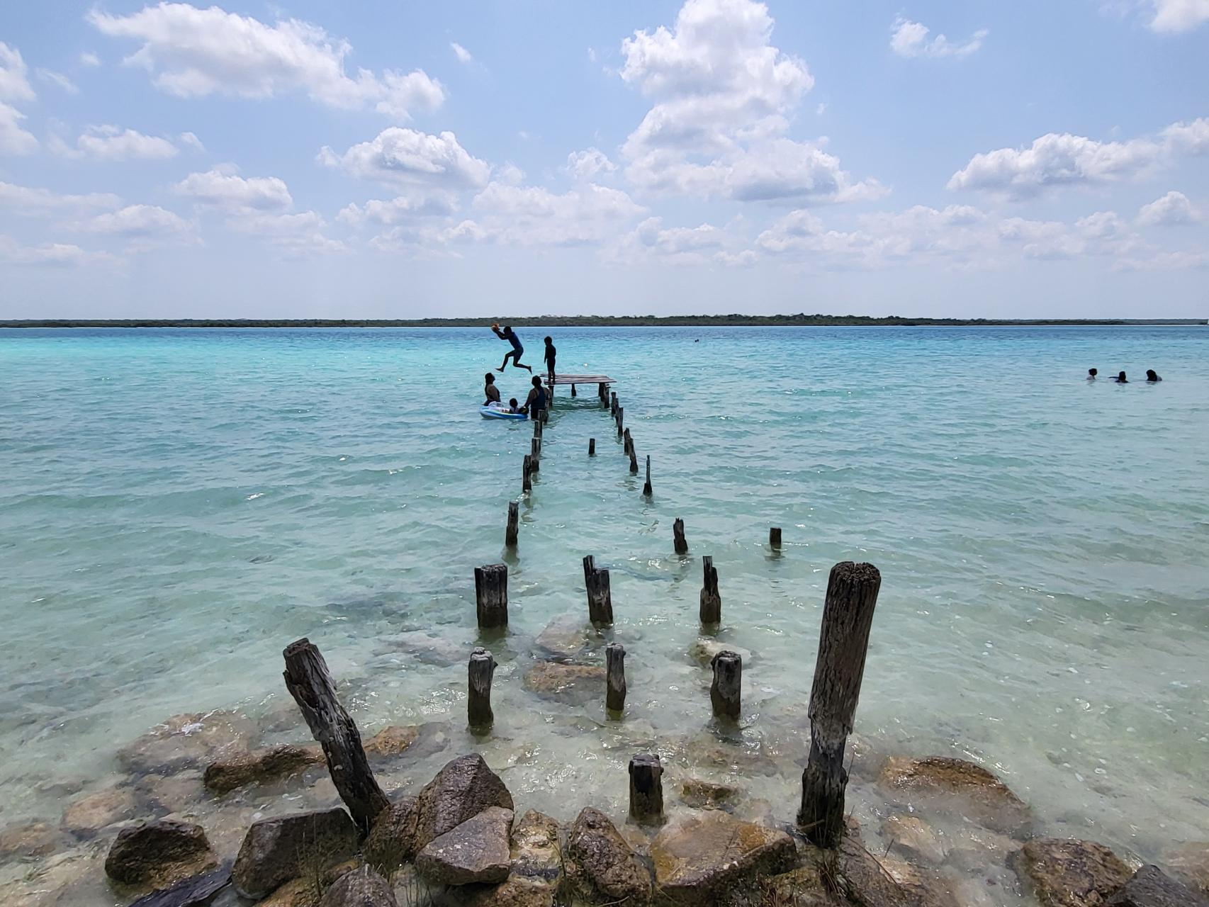 The lagoon at Calle 32