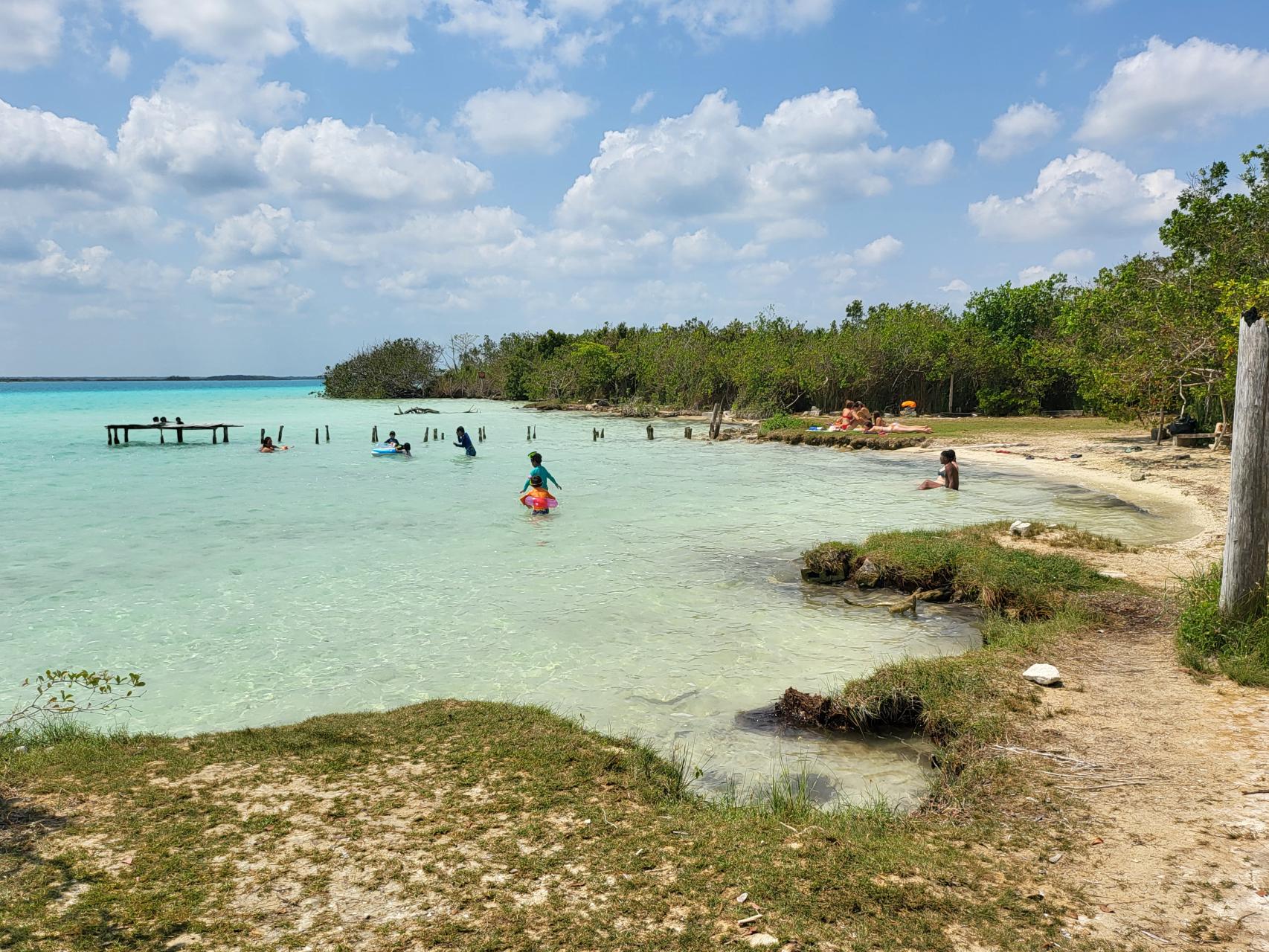 The lagoon at Calle 32