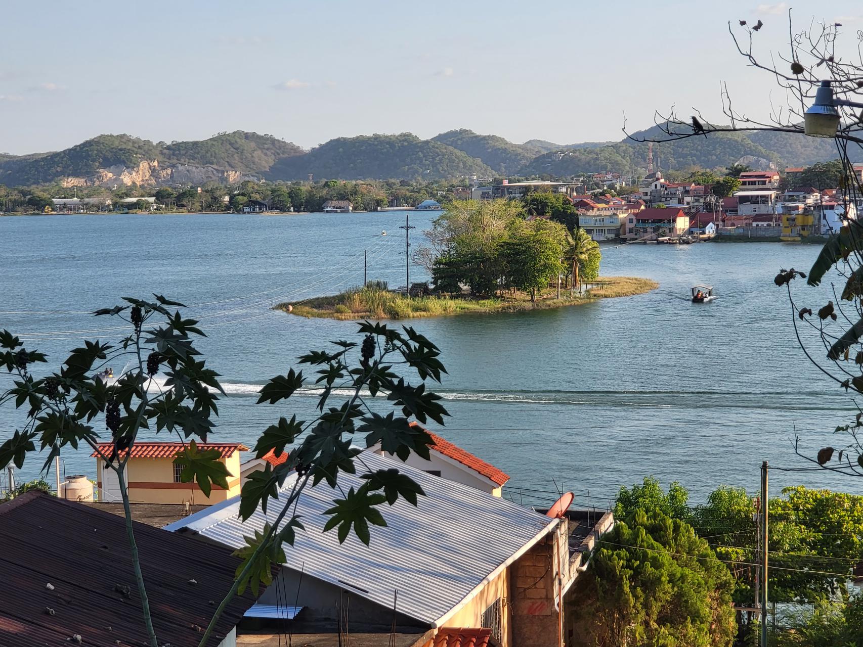 Flores, as seen from the hill of San Miguel