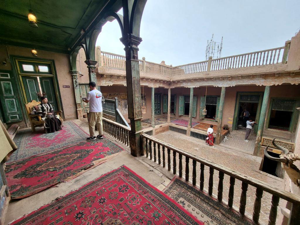 Maimaiti Old House, a 300-year old Uyghur house in Kashgar