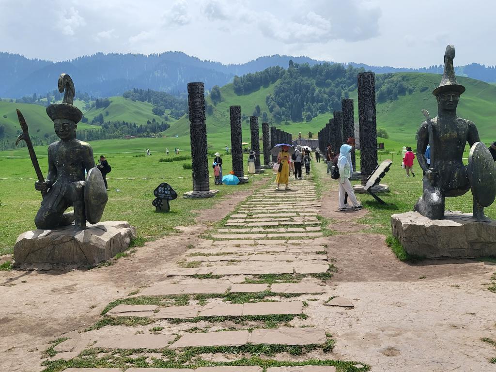 Relics of the ancient Wu Sun tribe in Nalati