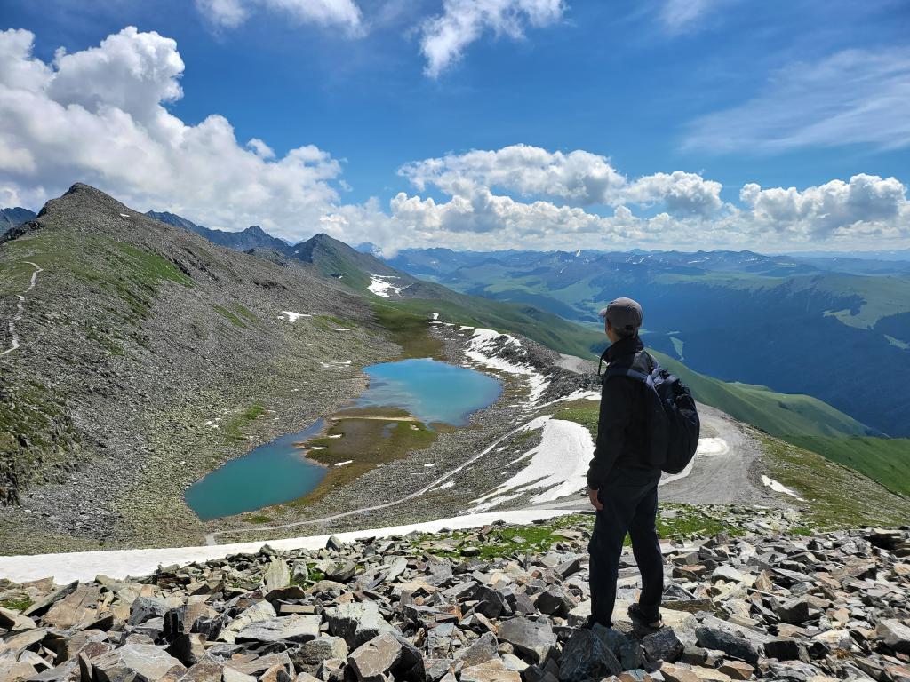 On the summit of Yun Xiao Feng