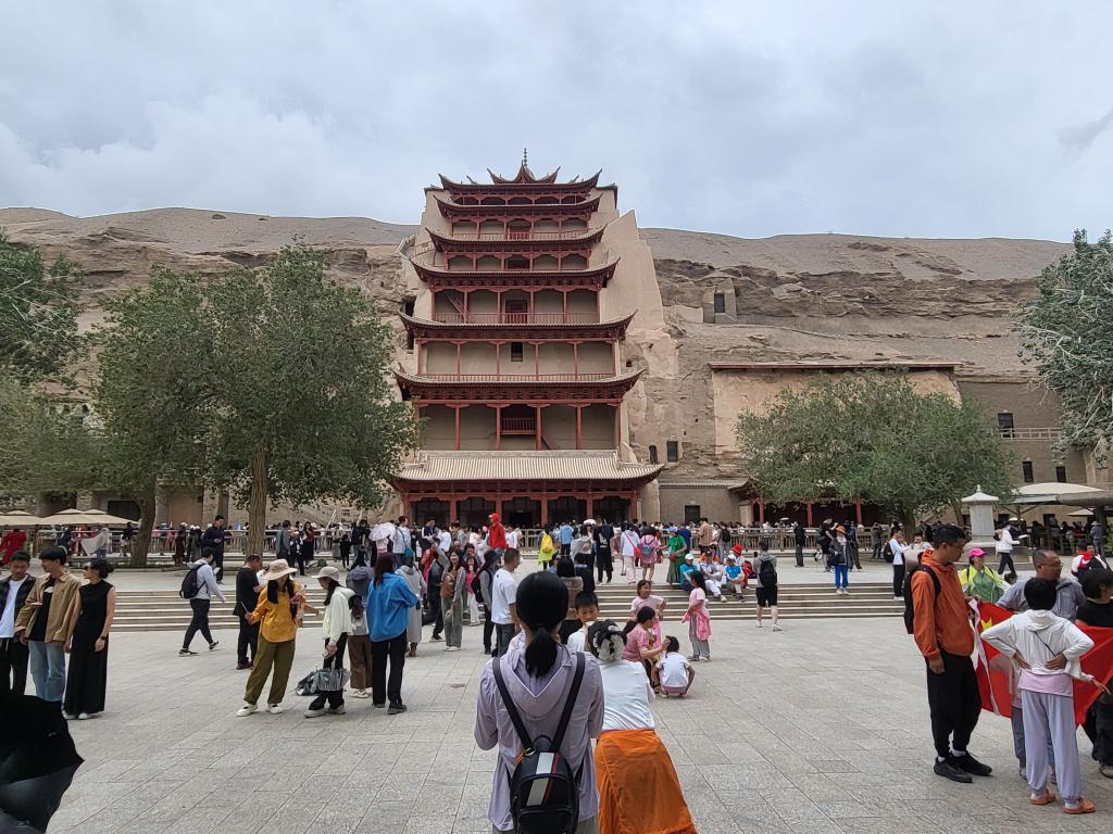 The Nine-Storey Pagoda of Mogao Grottoes