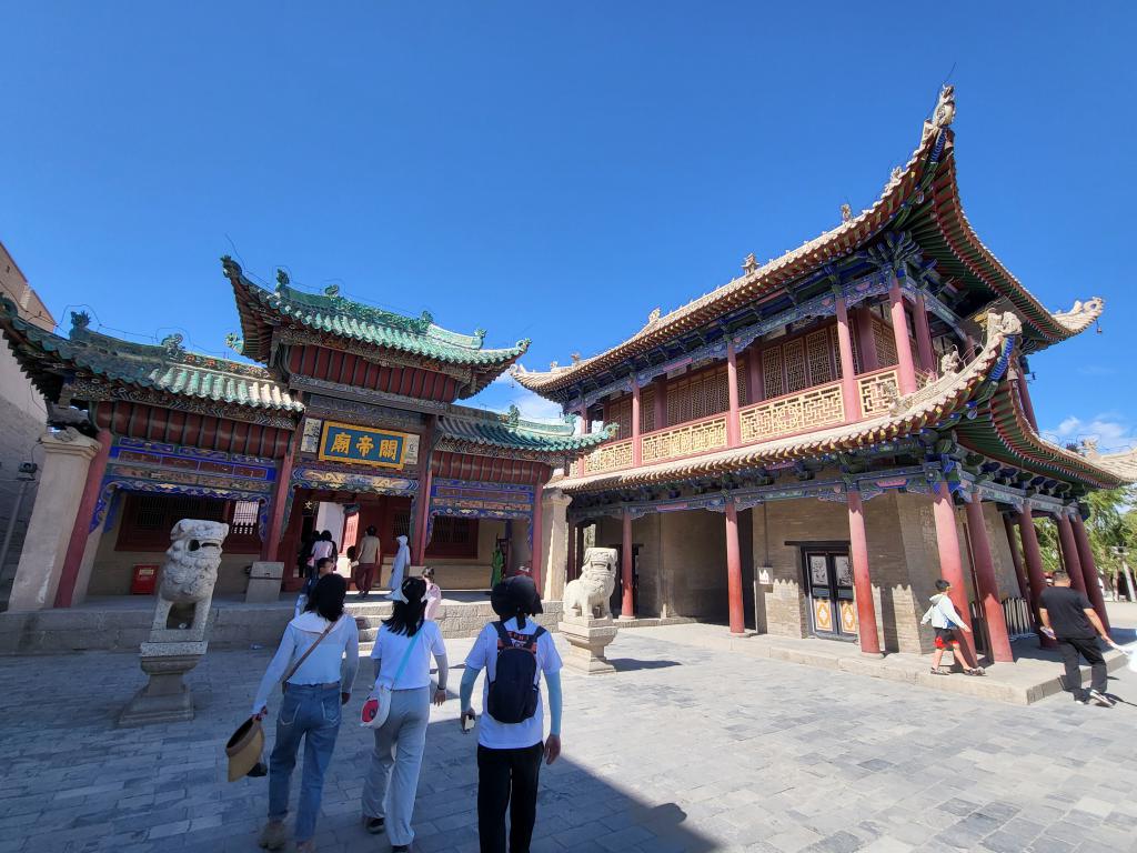 Guandi Temple in the Jiayuguan Fortress