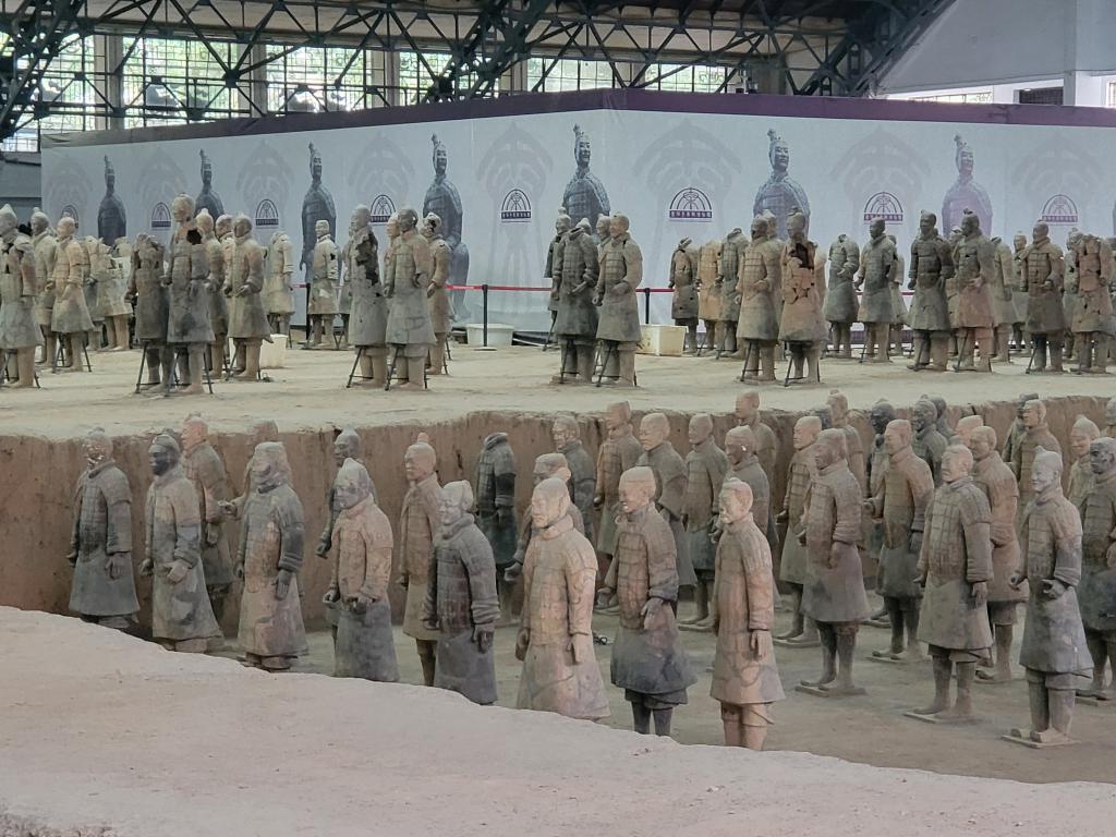 Life-like terracotta warriors