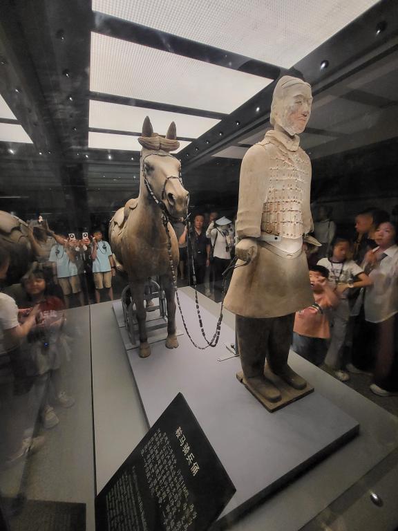 Calvary warrior with his war-horse