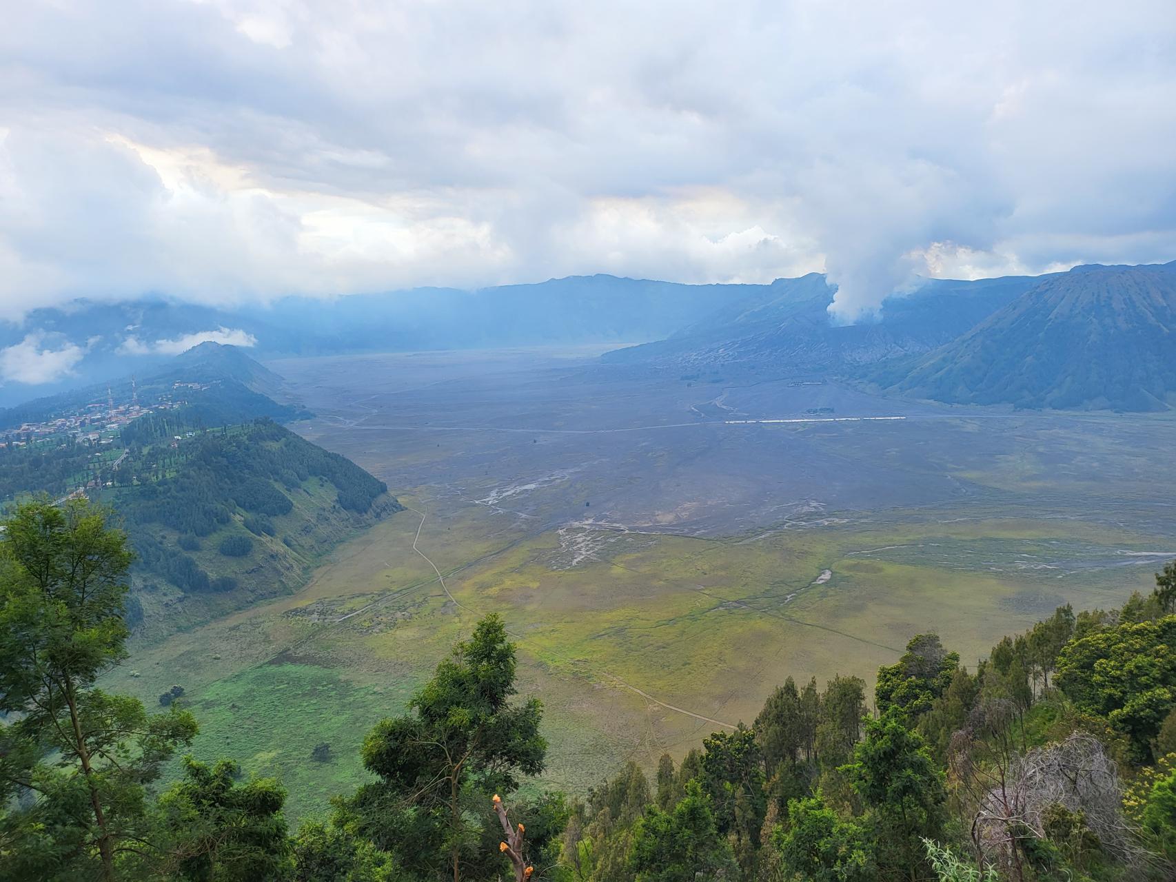 Seruni Point, a popular viewpoint in the Bromo Tengger Semeru National Park