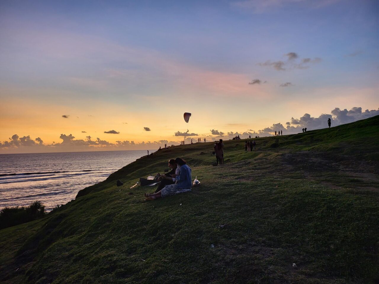 Sunset on Merese Beach Lookout, South Lombok