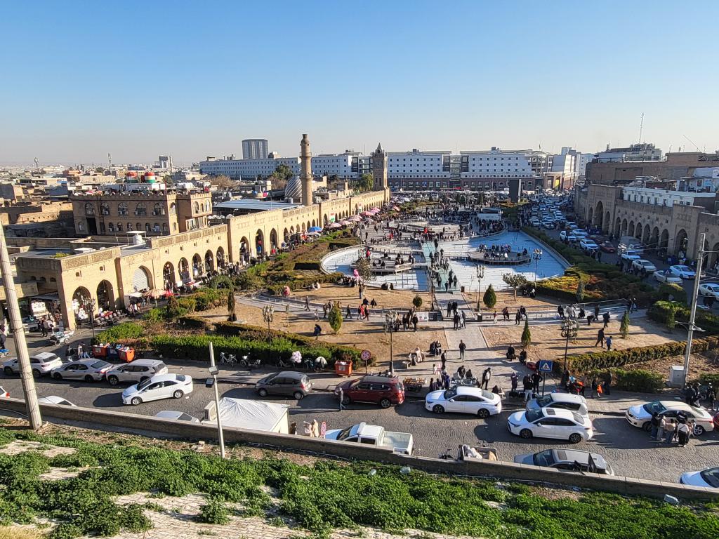 Sami Abdulrahman Park, below Erbil Citadel